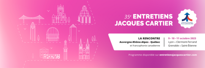 visuel rose présentant les Entretien Jacques Cartier