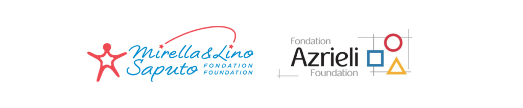 Logo de la Fondation Mirella et Lino Saputo et de la Fondation Azrieli